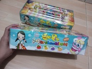 Permen Anak Marshmallow Kepang Panjang Box 30pcs