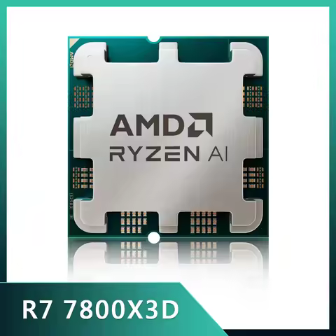 AMD Ryzen 7 7800X3D R7 7800X3D 5.0 GHz 8-Core 16-Thread CPU 5NM 96M 100-100000910 Socket AM5 New Tra