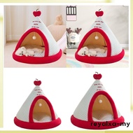 [ReyalxaMY] Cat Bed Cat House Sleeping Snooze Washable Indoor Self Warming Kennel Pet Tent Cave Bed 
