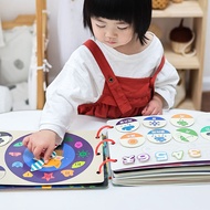 MOTIMO [From MY] Busy Quiet Book For Toddlers Happy Planet Baby's first Enlightenment book busy For 