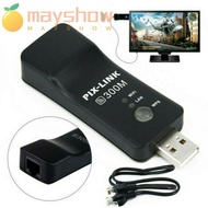 MAYSHOW Wireless LAN Adapter Black RJ-45 USB Smart TV LAN Adapter for  Smart TV 3Q