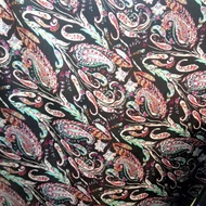 Fabric Imported Abstract Silksatin - Patterned Silk Fabric - Fabric Luxurysatin - Silk Fabric CkbOri