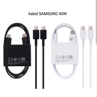 SAMSUNG DATA CABLE 45W 45 Watt FAST CHARGING TYPE C TO TYPE C SAMSUNG DATA CABLE C TO C 45 WAT 45W F