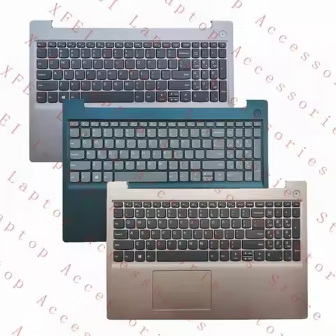 F For Lenovo IdeaPad 3 15IIL05 15IML05 15ADA05 15ARE05 Palmrest Keyboard Touchpad