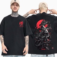 MADFACE-Japan Dragon Samurai-Dominate Tattoos Series TShirt - Men And Women TEE-PURE COTTON