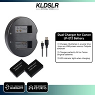 Canon LP-E12 OEM Charger for Canon EOS M10/ M100/ 100D/ M50 Camera LPE12/ LP E12