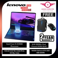 Lenovo IdeaPad Gaming 3 15IHU6 82K10150MJ 15.6'' FHD 120Hz Laptop Shadow Black ( I5-11300H, 8GB, 512