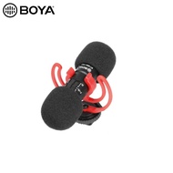 BOYA BY-MM1 PRO Dual-Capsule Super-Cardioid Condenser Shotgun Microphone (For Smartphones, Tablets, DSLR Cameras &amp; PCs)