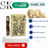 Beautiful, Unique Zippo Case (T-20E)Brass Material (Fuel Not Included)