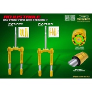 NMAX / NVX Rapido Usd Front Fork Adjustable Set 48MM With Steering T