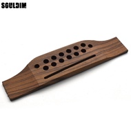 Rosewood Bridge for 12 String Acoustic Guitar Accessories Part Replacement