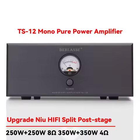 SUQIYA 250w Mono Split Power Amplifier High Power Toshiba Transistor Low Distortion Support RCA XLR 