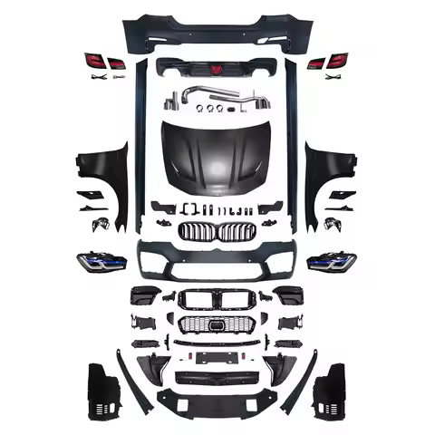 Best Quality 5 Series F10 Upgrade to G30 M5CS Bodykit for bmw 2021 Front Bumper Rear Bumper Front Gr