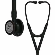 3M™ Littmann® Cardiology IV™ Stethoscope, 6163, Black-Finish Chestpiece, Black Tube, Black Stem, 27 