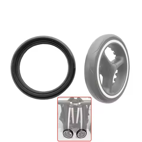 Buggy Tire For GB Pockit +All City Rear Wheel PU Tyre Tubeless Outer Casing Replacement Part Pram Wh