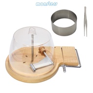 Mon Handcrafted  Cheese Grater With Long permanent Metal Blade Perfect For Crafting Beautiful Garnis