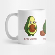 Before and After Bathroom Mug Cup