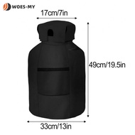 Heavy Duty Outdoor Cover for 20lb Propane Gas Tank Ventilated 210D Oxford Fabric