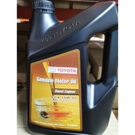 ***TOYOTA ORIGINAL ENGINEL OIL DIESEL  15W40  5LITER *MCI4-15W40-5L
