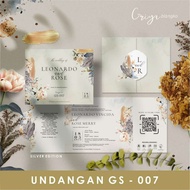 Gs-007| Invitation Blank | Print Invitation | Blank Invitation | Griya Invitation | Simple Invitatio