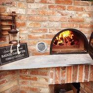 QUIM BBQ Grill  Barbecue Pit Smoker Grill  Temperature Gauge Kitchen