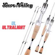Lure Valley Ultralight Fishing Rod Joran Mancing Hauton Rod Mancing UL Batang Mancing Rod Udang