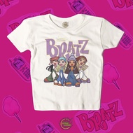 Crop top / baby tee bratz squad fashion dolls vintage style graphic tee y2k