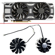 2pcs DIY 87MM 4PIN PLA09215B12H GTX1080 TI GTX1070 1060 GPU FAN For EVGA GTX 1080 1070 1060 GTX1060 