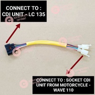 CDI CONVERTER SOCKET - LC 135 > PNP >  WAVE 110/ DASH 110/ FUTURE 125/ WAVE DASH 110/ WAVE 110RS/ DA