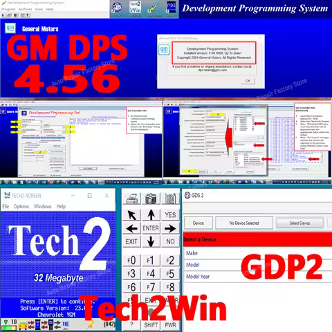 2025 NEW GDS 2 TECH2 for G-M MDI Software GDS2 2024.05 + Tech2Win GDS2 DPS 4.56 3 in 1 Free Remote H