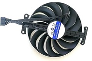 YOUMEINU 95MM CF1010U12S Cooling Fan Compatible for ASUS TUF RTX3090 3080 3070 3060 STRIX-RTX3060TI 3070TI 3080TI RX6800 RX6700 GPU Fan 7PIN DC 12V Perfection (Blade Color : 6PIN)