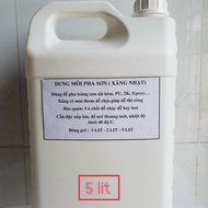 5 LÍT Xăng Nhật/Xăng Thơm/dung môi pha sơn sắt kẽm 2k epoxy sơn PU tẩy rửa công nghiệp