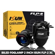 2 inch BILED Projector Foglamp ISUN FLP-2 3C 3 Colors Fog Lights with BILED Lens 2 inch Projector