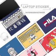 Lenovo Yoga AI R 14c AI Yoga 7 2-in-1 14AHP9 ABC Top Screen Keyboard PVC Vinyl Laptop Skin Sticker N