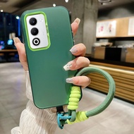 2025 New Handphone Casing for OPPO A5 A5X 5G 4G OPPOA5 OPPOA5X Hardcase with Hand Rope Strap Phone C