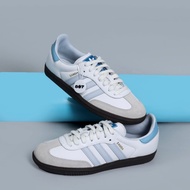 Adidas Samba White Halo Blue