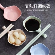 Flower-shaped sauce container, soy sauce container, sauce plate, sauce plate, straw sauce container