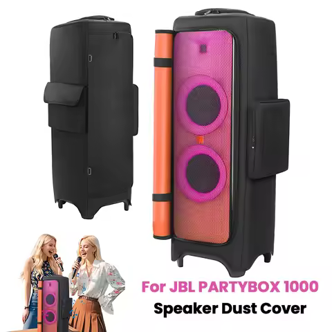 Portable Speaker Dust Case Waterproof Party Speaker Dust Cover Wear Resist Padded Speaker Protective