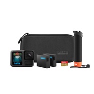 GoPro HERO13 Black Accessory Set Action Camera, 5.3K/60fps + 4K120fps Compatible, Waterproof, HLG-HD