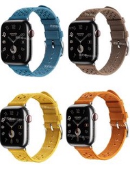 ✅Hermes Apple Watch 蘋果S9 愛馬仕Hermes apple watch S9 智能手錶【Tricot Single Tour編織錶帶+愛馬仕錶芯】錶帶可配Ultra的AppleWatch