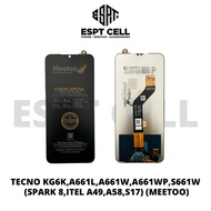 LCD TOUCHSCREEN TECNO SPARK 8 - ITEL A49 - ITEL A58 - ITEL S17 - KG6K - A661L - A661W - A661WP - S66