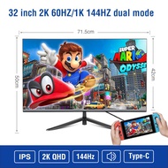 Anmite 32 inch IPS 2K HDR IPS QHD [2560 x 1440] Gaming Monitor PC HDMI Led Display Ultra-narrow bez