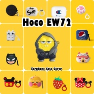 【Direct supply】For Hoco EW72 Case Trendy Cartoon Soft Silicone Earphone Case Casing Cover NO.1