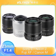 VILTROX 23mm F1.4 APS-C AF STM Auto Focus Large Aperture Lens for Fuji Fujifilm X Sony E Nikon Z Can