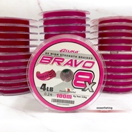 ASUKA BRAVO 8X 100M PINK BRAIDED FISHING LINE
