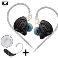 KZ ZNA Earphone Add KZ AZ09 HD Module C Pin Bluetooth 5.4 Dual Channel Monitor Cable 12MM Dynamic Ea