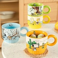 snoopy 史努比 330ml 套裝 陶瓷杯 水壺 家居 office 水杯 水樽 史路比 peanuts 公仔 送禮 花茶杯 charlie brown 查理布朗 生日禮物 聖誕禮物 新年禮物 實