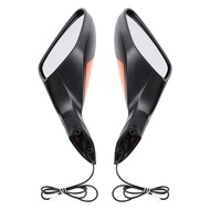 กระจกมองหลังที่มีตัวบ่งชี้สำหรับ MV Agusta F3 675 2012-2018 F3 800 2013-2018