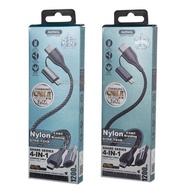 REMAX share series 4-in-1 data cable 2.4A fast charging RC-011