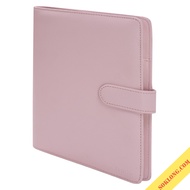 Sổ còng bìa da PU Caro A5 100 trang 200 trang Klong MS 992 Sổ binder bullet journal màu Pastel dễ re